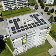 Installation photovoltaïque immeuble
